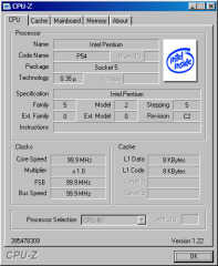 CPU-Z Screenshot